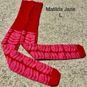Matilda Jane Red Orla Tights